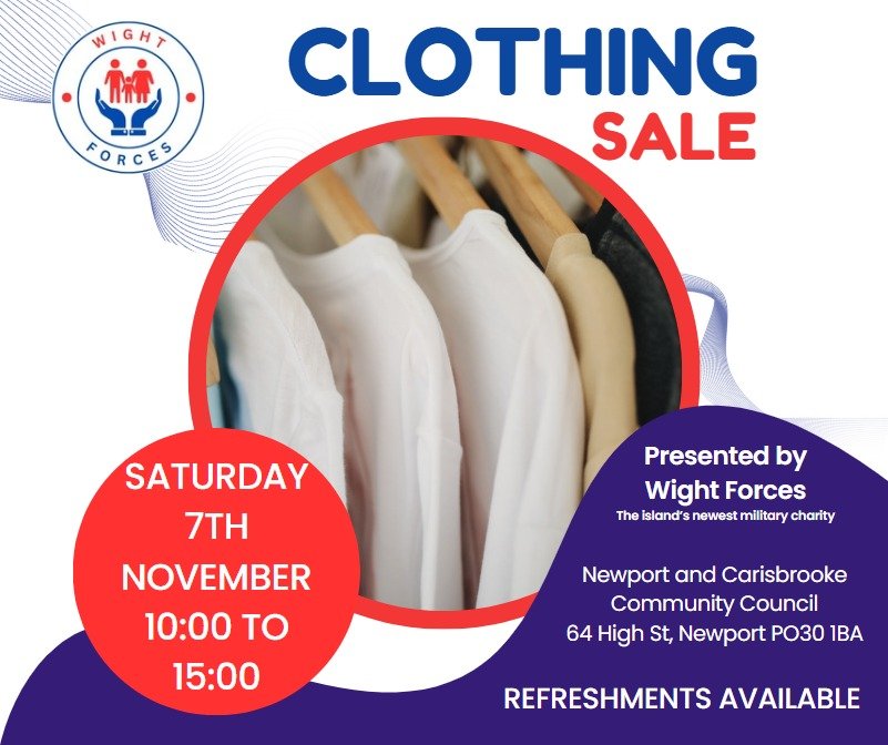 Wight Forces Clothing Sale